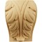 Ekena Millwork 4 1/2"W x 3 3/4"D x 7"H Extra Large Acanthus Leaf Block Corbel, Alder CORW05X04X07BAAL - alternate 4